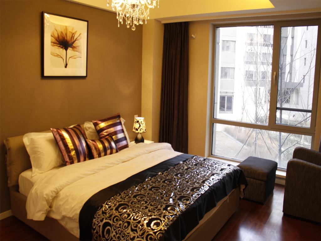 Jiu Du Hui Serviced Apartment Пекин Екстериор снимка