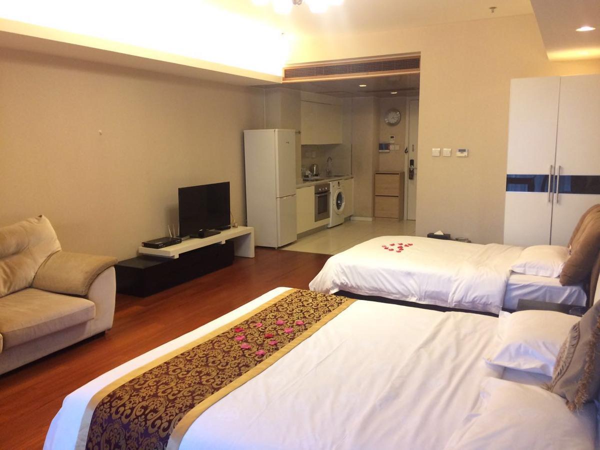 Jiu Du Hui Serviced Apartment Пекин Екстериор снимка