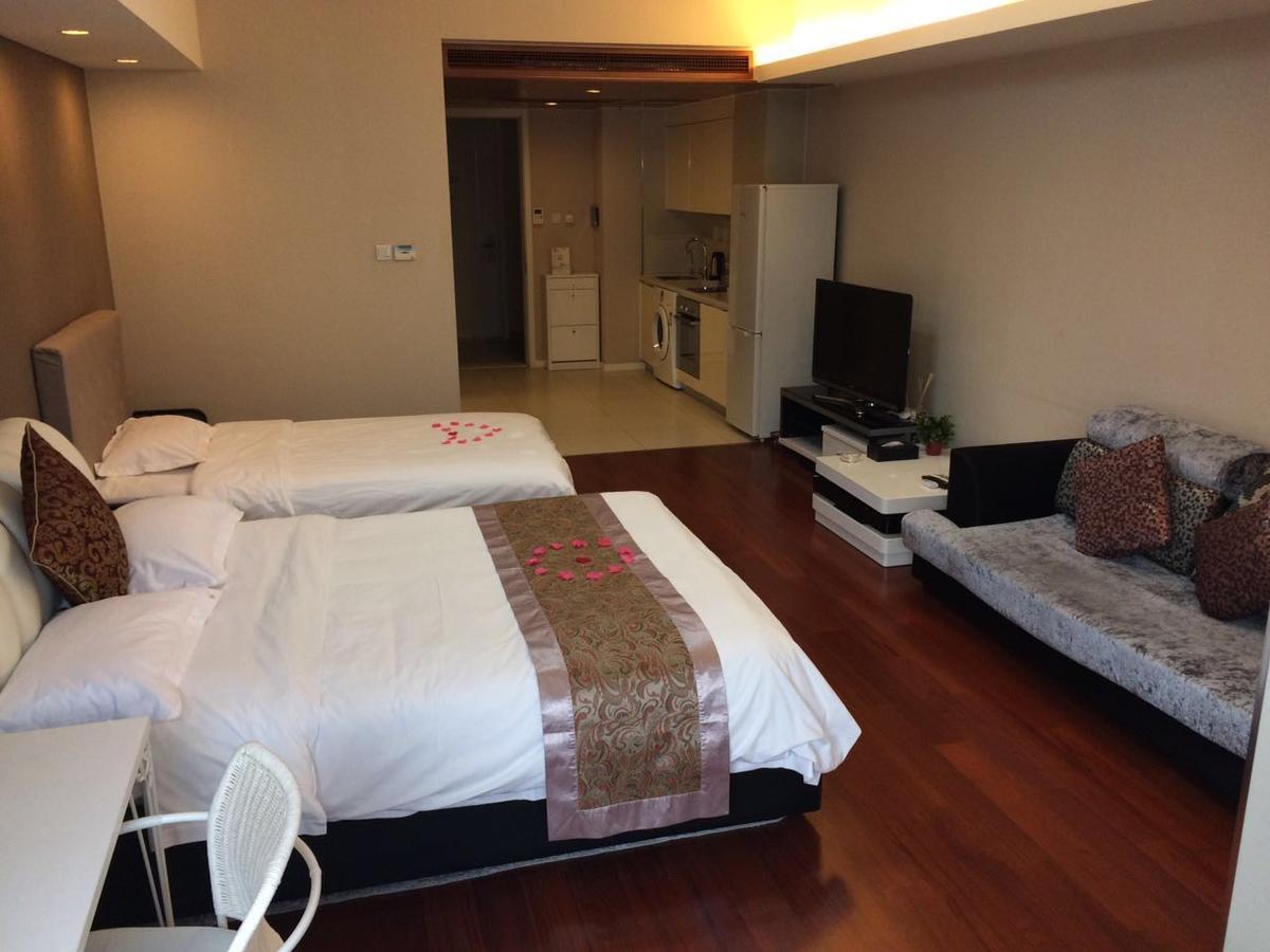 Jiu Du Hui Serviced Apartment Пекин Екстериор снимка
