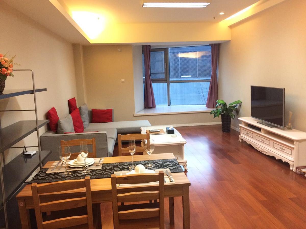Jiu Du Hui Serviced Apartment Пекин Екстериор снимка