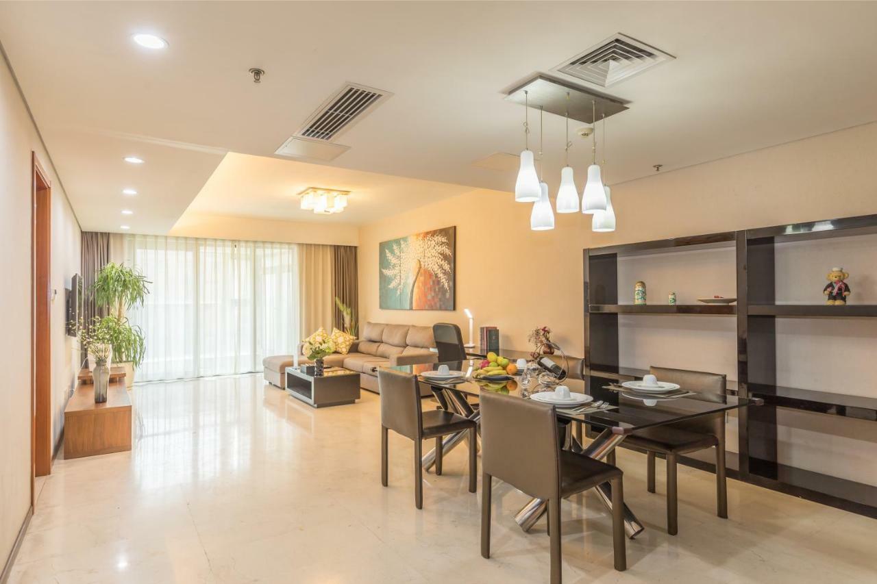 Jiu Du Hui Serviced Apartment Пекин Екстериор снимка