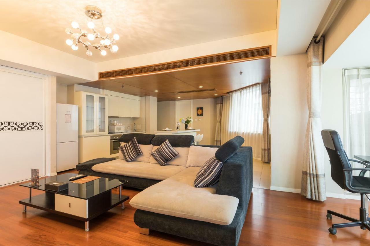 Jiu Du Hui Serviced Apartment Пекин Екстериор снимка