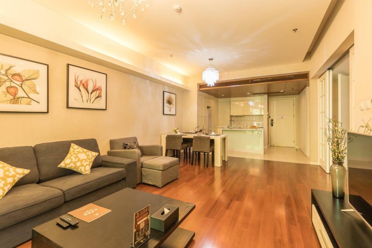 Jiu Du Hui Serviced Apartment Пекин Екстериор снимка