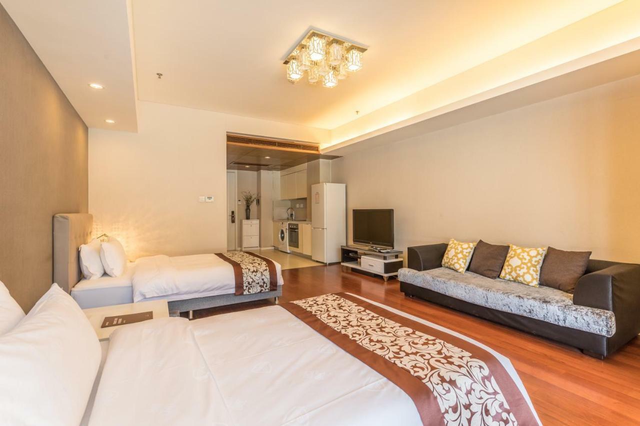 Jiu Du Hui Serviced Apartment Пекин Екстериор снимка