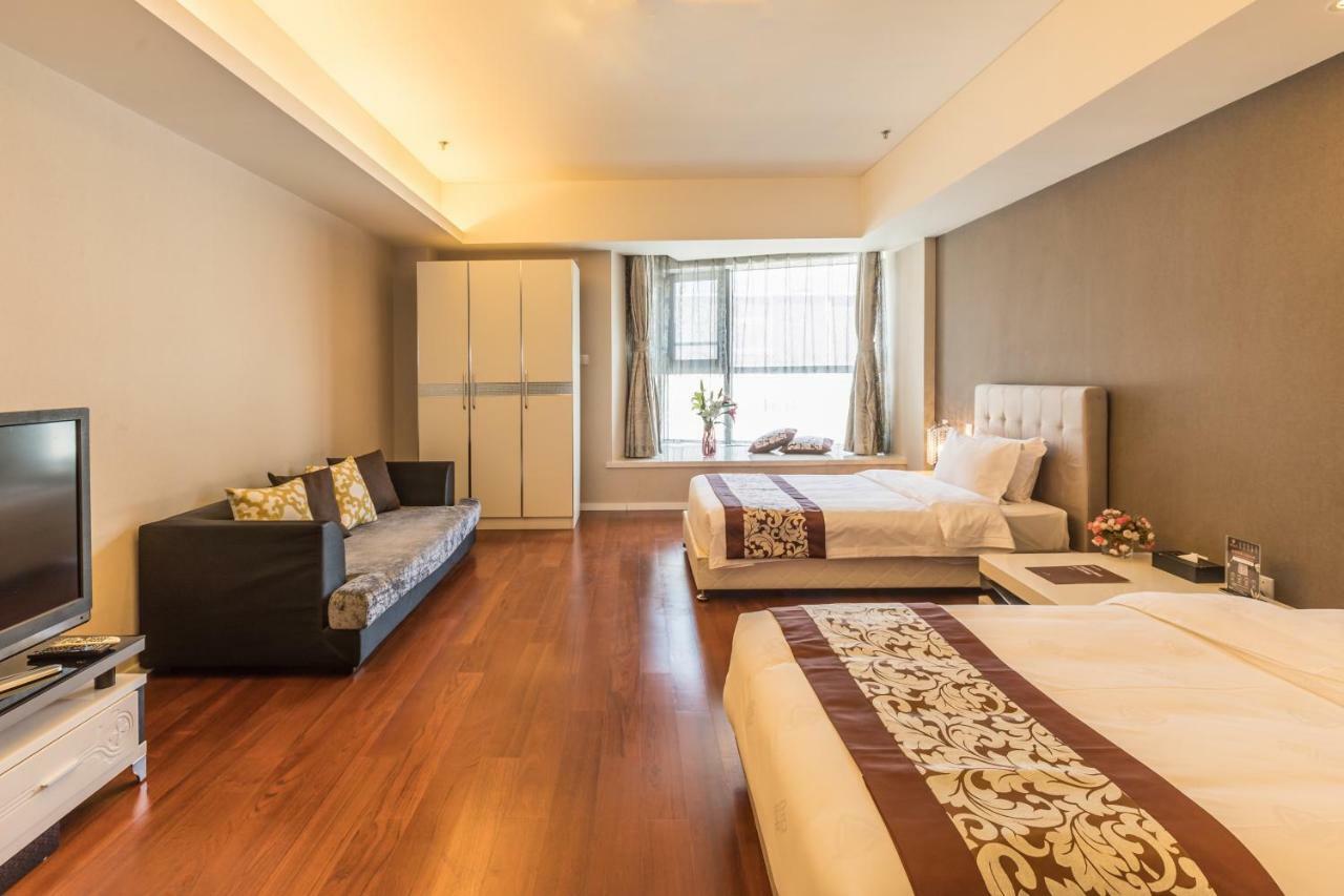 Jiu Du Hui Serviced Apartment Пекин Екстериор снимка