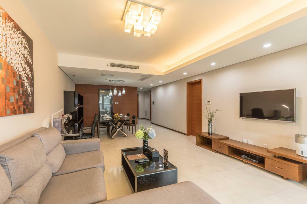 Jiu Du Hui Serviced Apartment Пекин Екстериор снимка