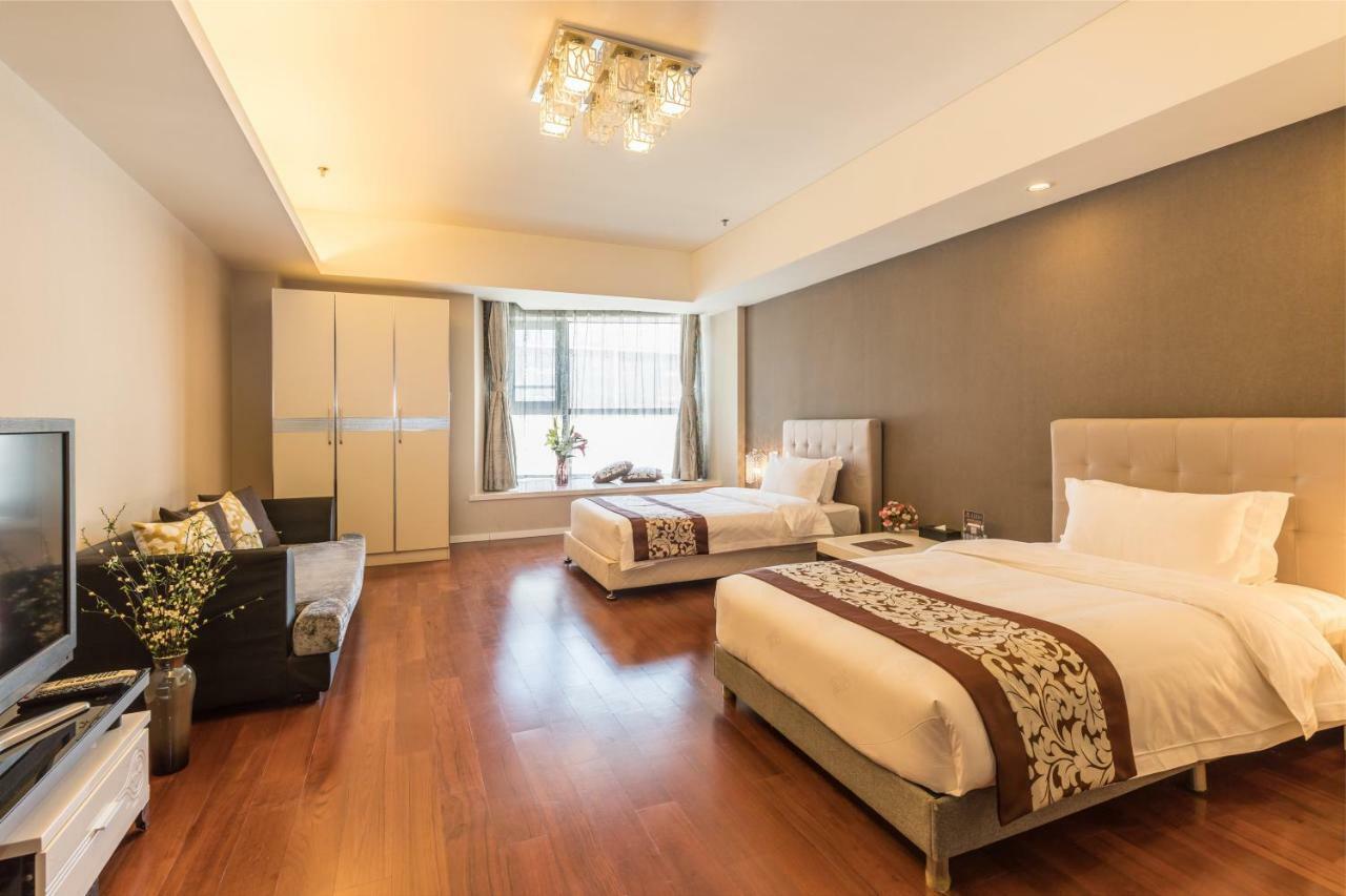 Jiu Du Hui Serviced Apartment Пекин Екстериор снимка