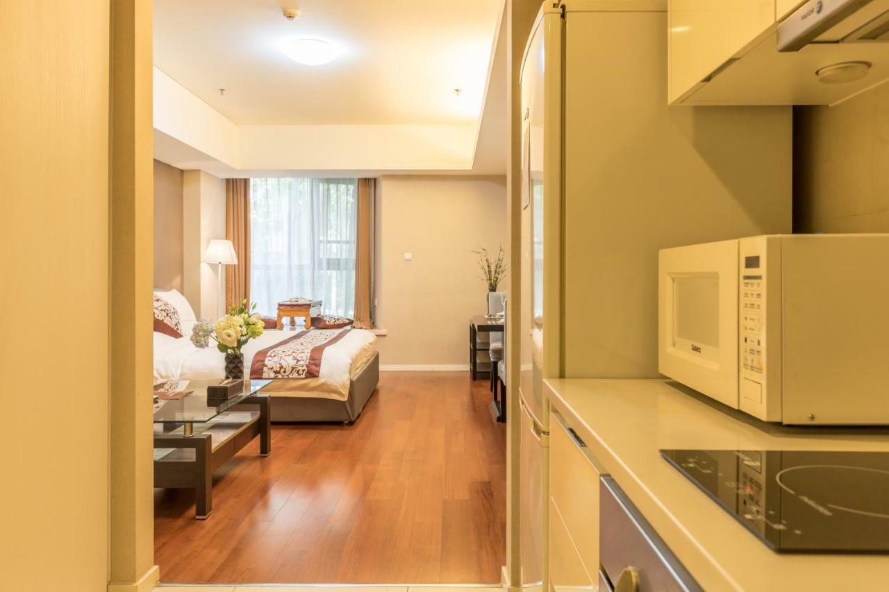 Jiu Du Hui Serviced Apartment Пекин Екстериор снимка