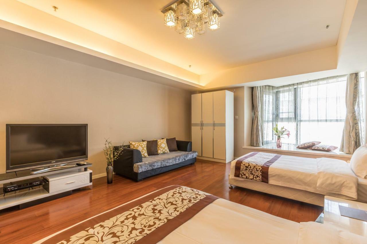 Jiu Du Hui Serviced Apartment Пекин Екстериор снимка