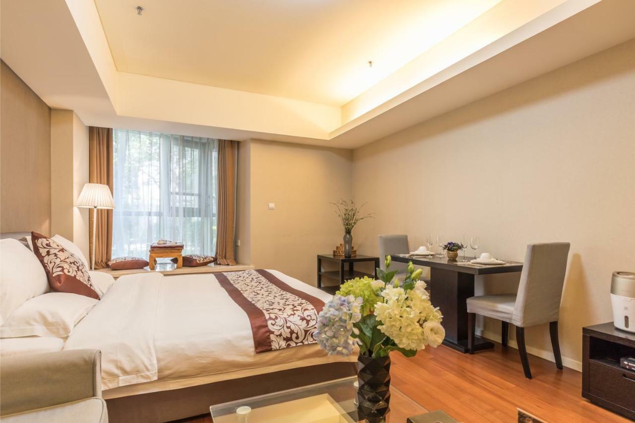 Jiu Du Hui Serviced Apartment Пекин Екстериор снимка