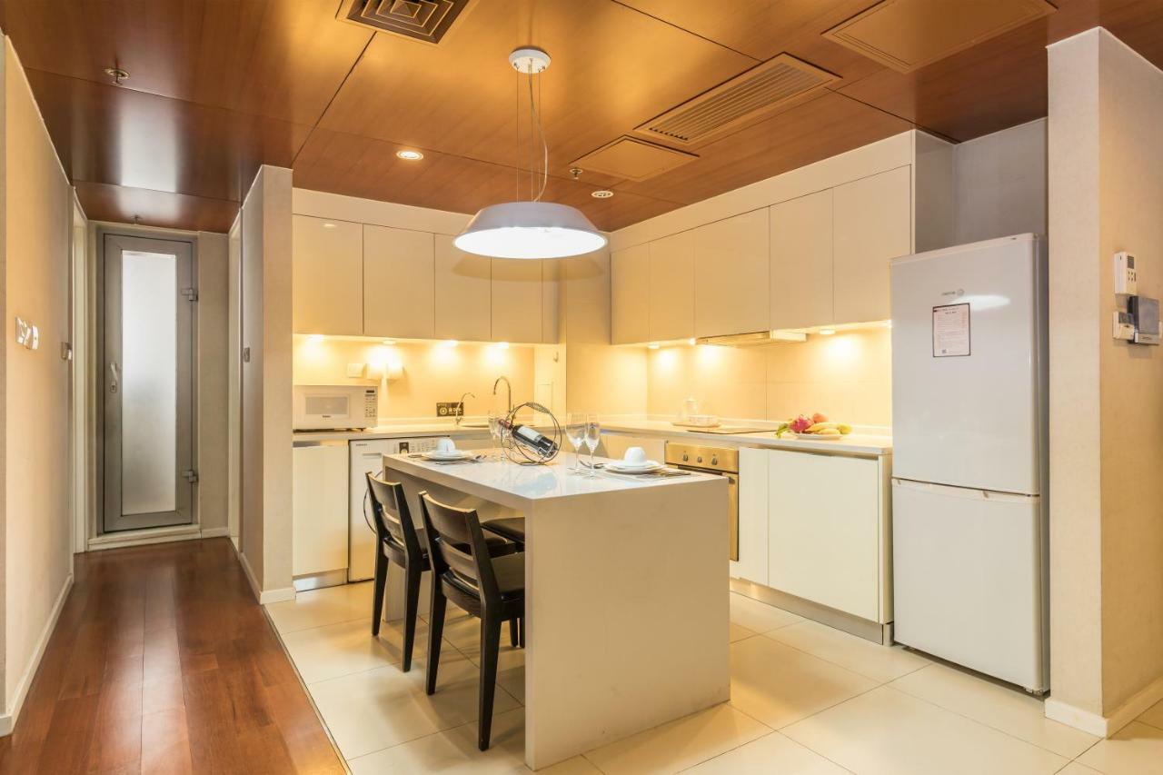 Jiu Du Hui Serviced Apartment Пекин Екстериор снимка