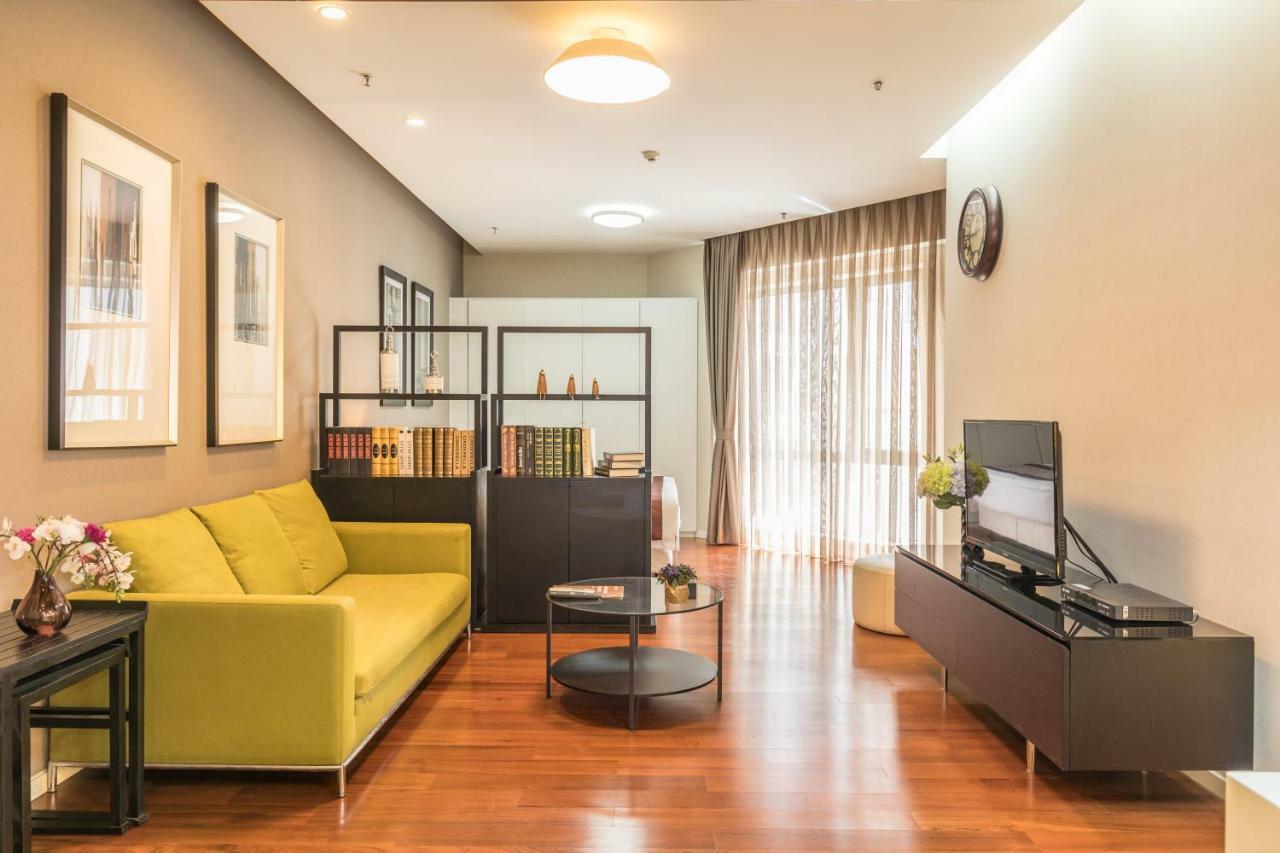 Jiu Du Hui Serviced Apartment Пекин Екстериор снимка