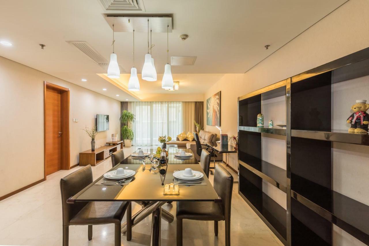 Jiu Du Hui Serviced Apartment Пекин Екстериор снимка